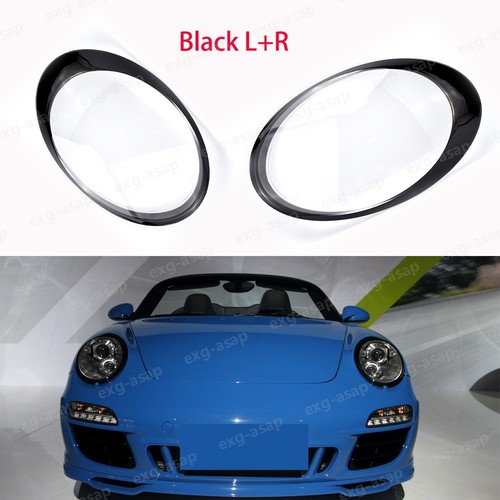 Front headlight cover lens - front,