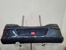 VAUXHALL CORSA D 2010 REAR BUMPER STANDARD 5 DOOR HATCHBACK BLUE 13179916