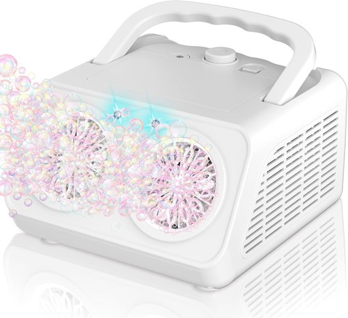 Plug bubble machine - in,