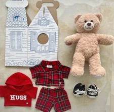 Build a bear original complete set Pj,hoodie and high tops with its gift box