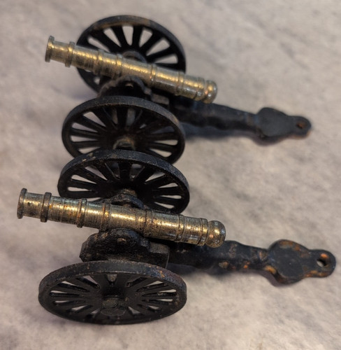 Pair vintage cast iron - vintage,