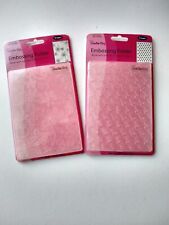 Embossing Folder Bundle 2 Crafts Too Embossing Folders Hearts Flowers Cardmaking