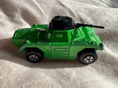 Matchbox armoured green tank - matchbox,