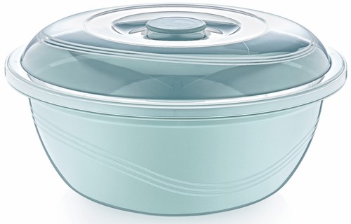 Plastic basin with lid large - basin,