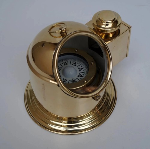 Nautical binnacle compass - binnacle,