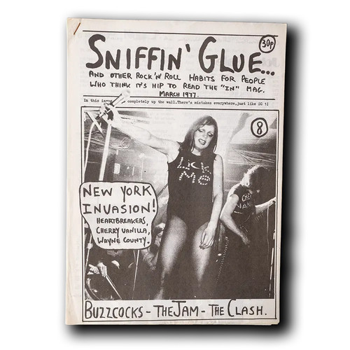 Sniffin glue issue 8 - sniffin', 1977