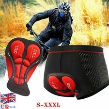 Men Cycling Shorts 5D Gel Padded Underwear MTB Mountain Bike Bicycle Short Pants