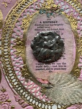 Antique Silver Embossed