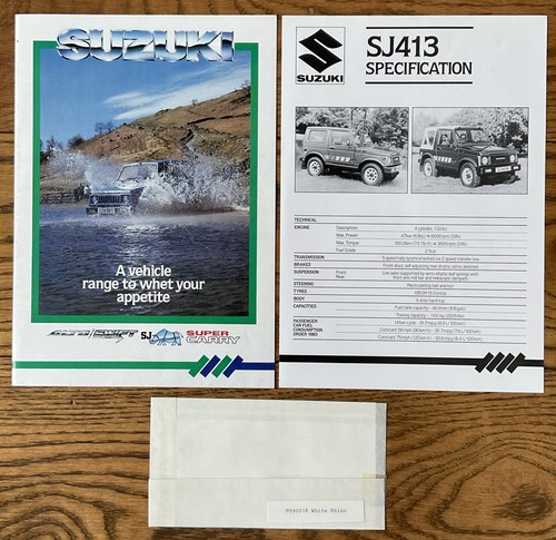 Sales brochure for 1986 - brochure,
