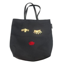 Lulu Guinness Black Canvas