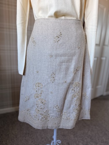 Wallis wool blend skirt - blend,