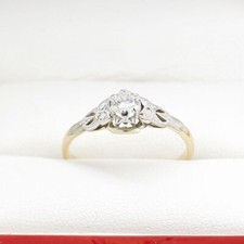Art Deco Diamond Engagement