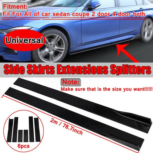 Universal car side skirt - universal,