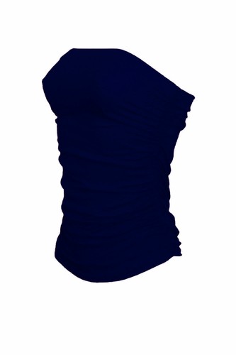 Womens plain ruched ladies - womens,