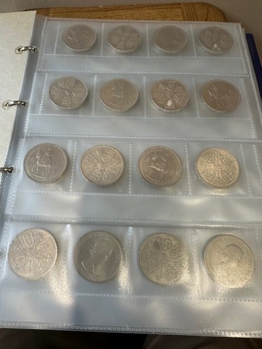 Coin album with - pages, 96