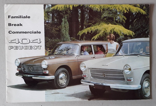 Peugeot 404 estate brochure - 404,