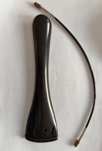 Cello ebony tailpiece - tailpiece,, full