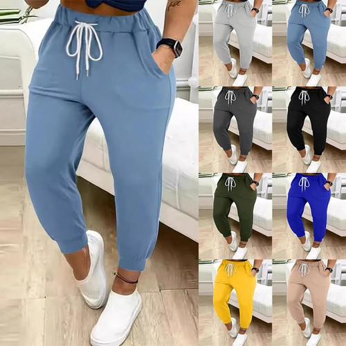 Ladies women joggers cuffed - women's,