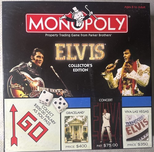 Monopoly elvis collector - monopoly, collector’s