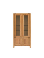 M&S Sonoma Oak Display Cabinet