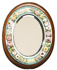 Antique Meissen bevelled