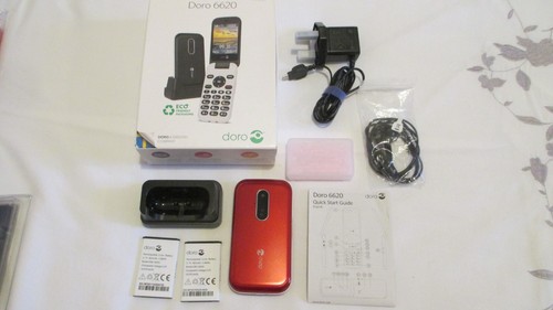 Doro 6620 red white - -,