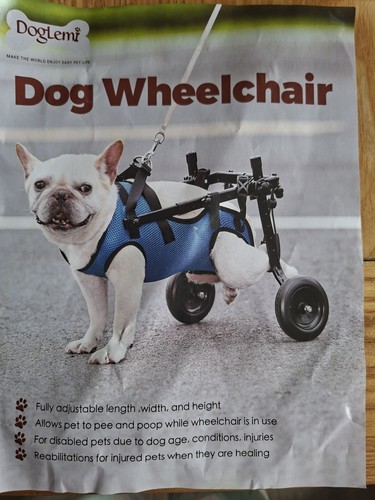 Dog adjustable wheelchair - dog,