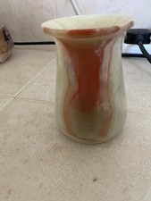 Onyx Carved Stone Vase