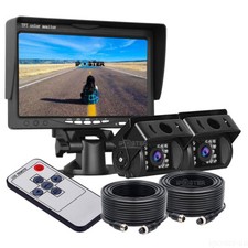 7" Monitor 12v 24v HD 2x 18 IR