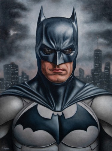 Batman painting original - **,