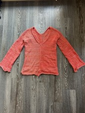 Skif Skifo Orange V Neck Linen