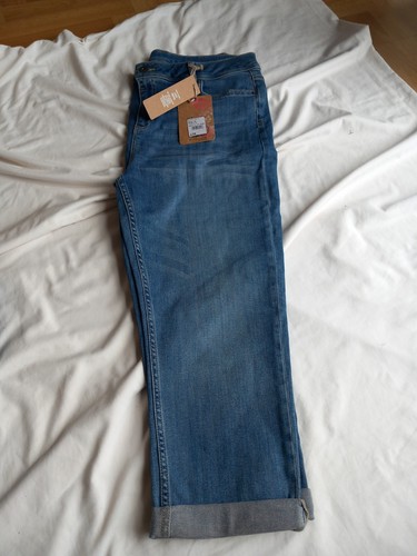 Ladies mantaray cropped jeans - cropped,