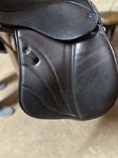 Black 17.5 XXW Leather Saddle