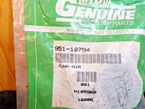 Mtd cub cadet 951 - mtd, 951-10794