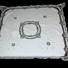 VINTAGE 40s 50s Handmade Linen