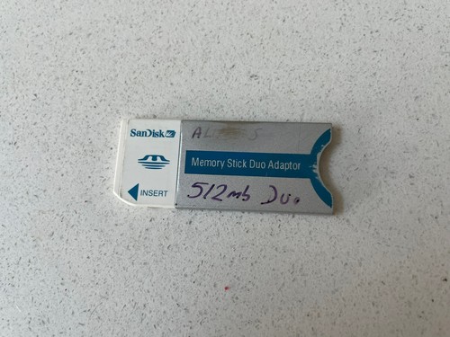 Sandisk memory stick - memory, to