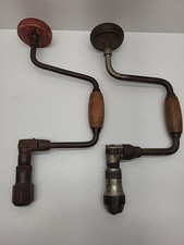 2 Vintage Hand Crank Drills