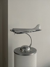 Silver Aeroplane Home Decor