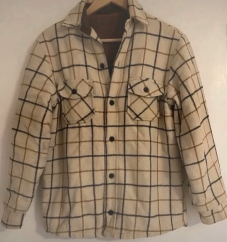 Mens cream wool - wool, vintage