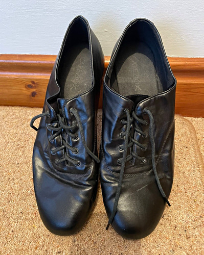Capezio sd103 black leather - capezio,