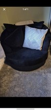Swivel Round Cuddle Chair