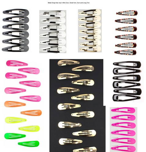 Snap hair clip plain - snap,