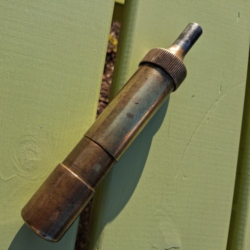 Tecalemit brass grease gun - grease,