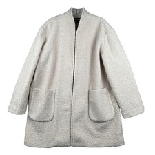 Halston Boucle Coat Womens