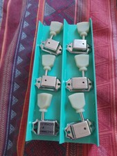 Kluson Traditional "Double Line" Tuners / Tulip / 3+3 Nickel- MC33N