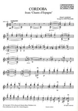 Cordoba guitar Albéniz Boosey