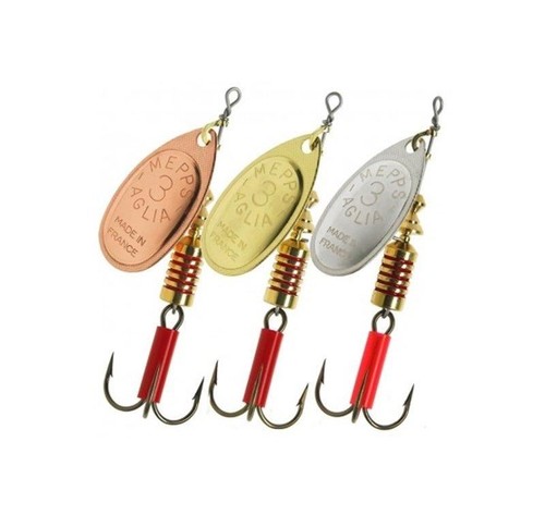 Mepps aglia spinners - aglia, new