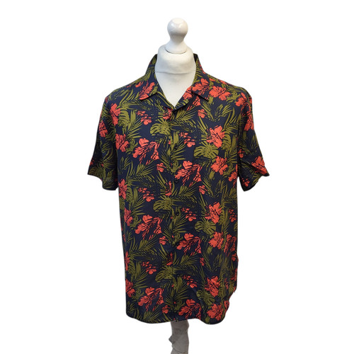 Red herring hawaiian shirt - red,