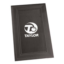 Taylor Rubber Bowls Delivery Mat - WBB regulation, black (UK)