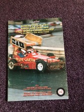Stock car racing programme